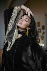 Asmhan Kaftan - Black