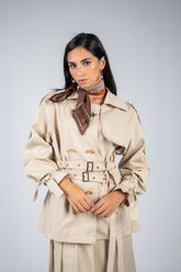 Skyline Trench Beige