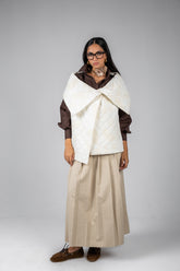 Brooklyn Vest Off-White