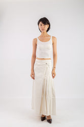 White Mixy Skirt