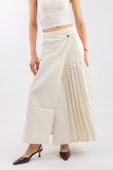 White Mixy Skirt