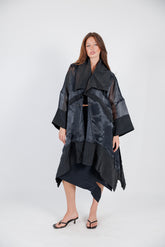 Sheer Cardigan - Black