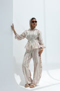 Red linen set