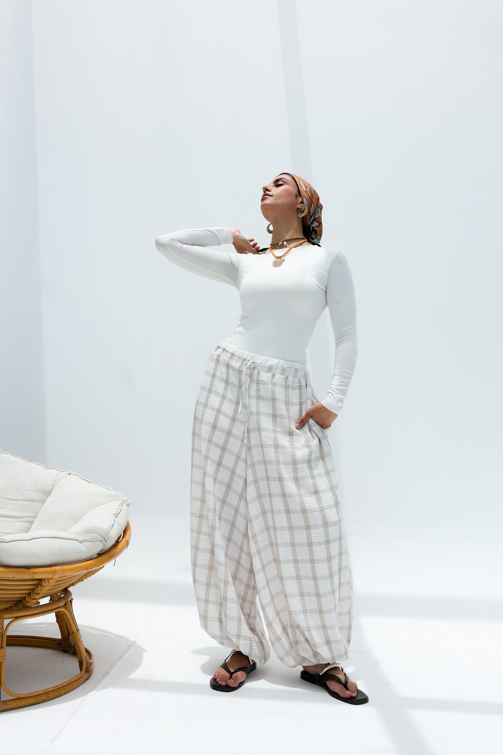 Balloons trousers Beige