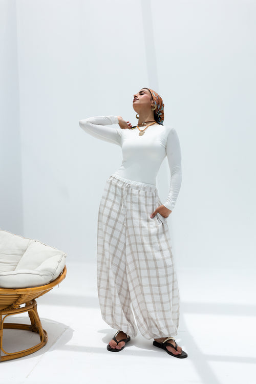 Balloons trousers Beige