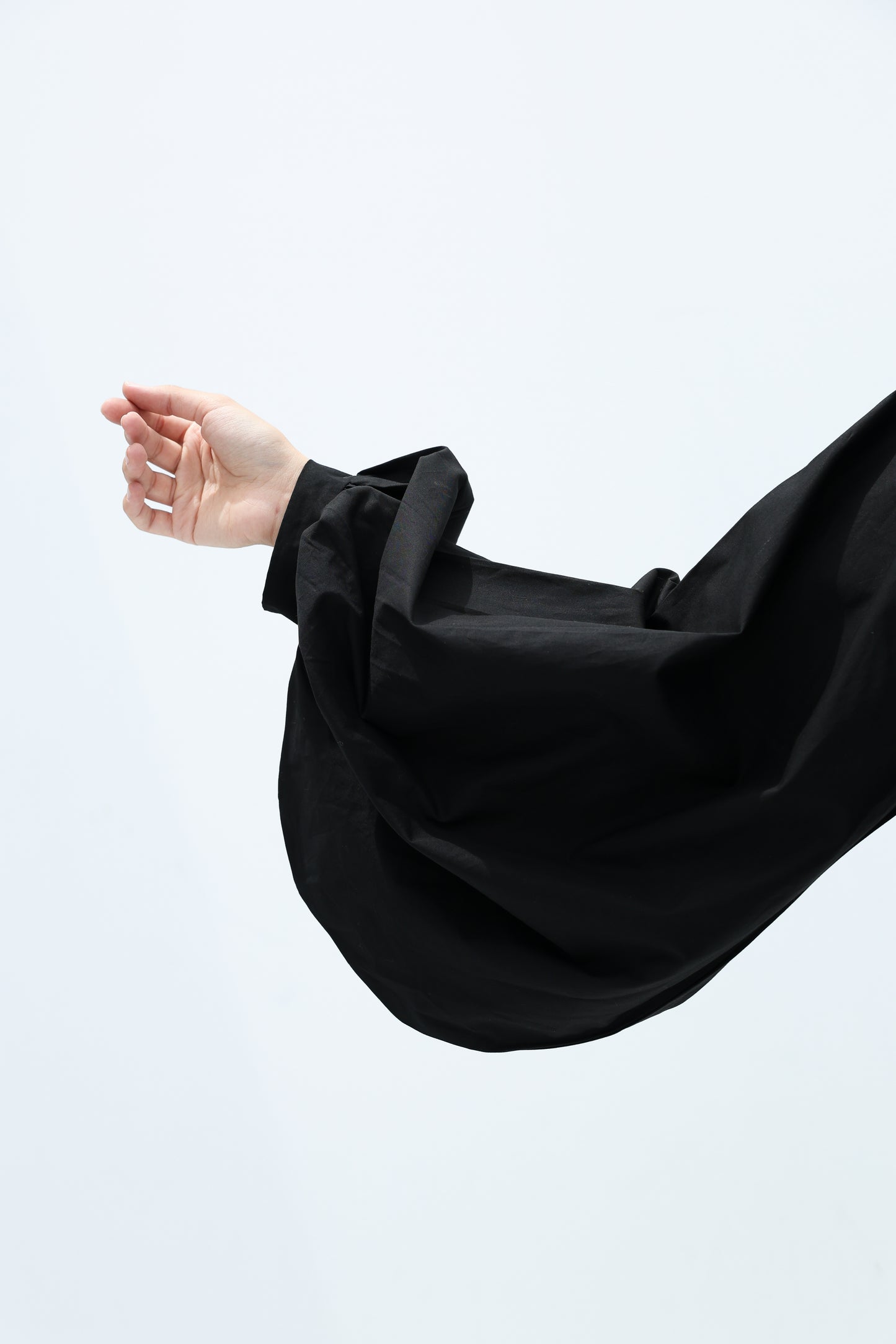 Black ballon shirt