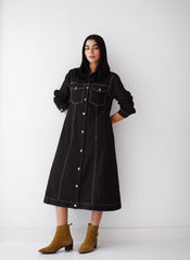 Showy Denim Dress