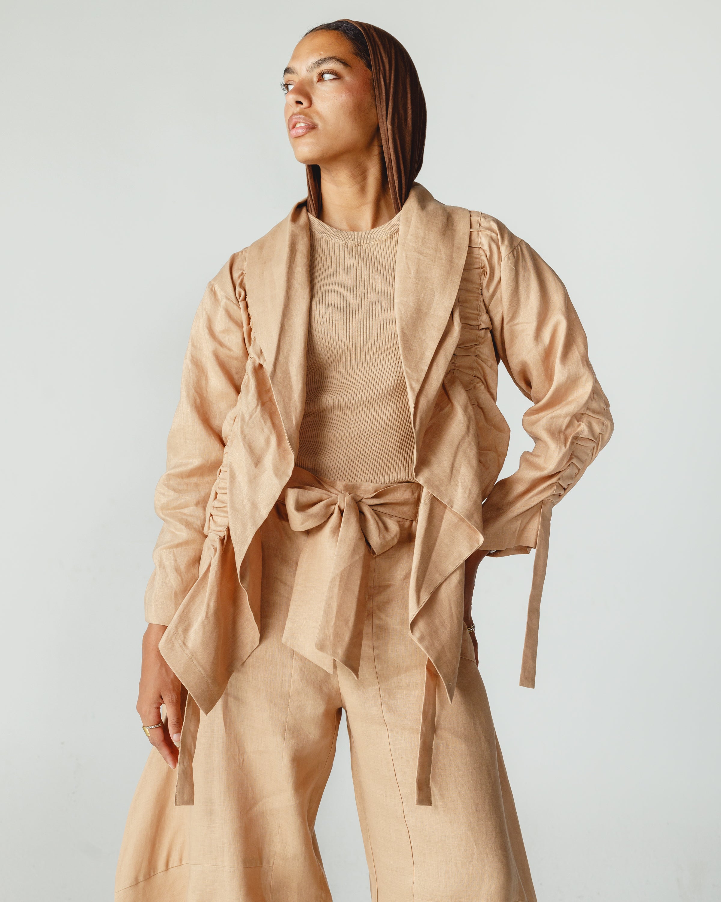 Ribbons Set in Beige