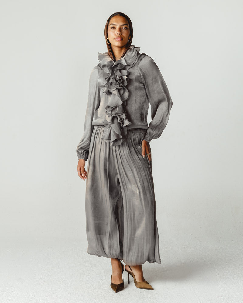 Ruffles Set in Silver