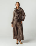 Ruffles Set Dark Brown