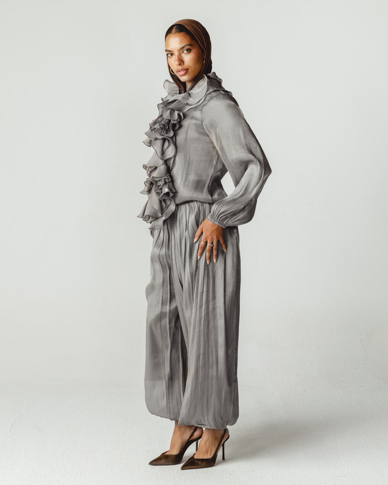 Ruffles Set in Silver