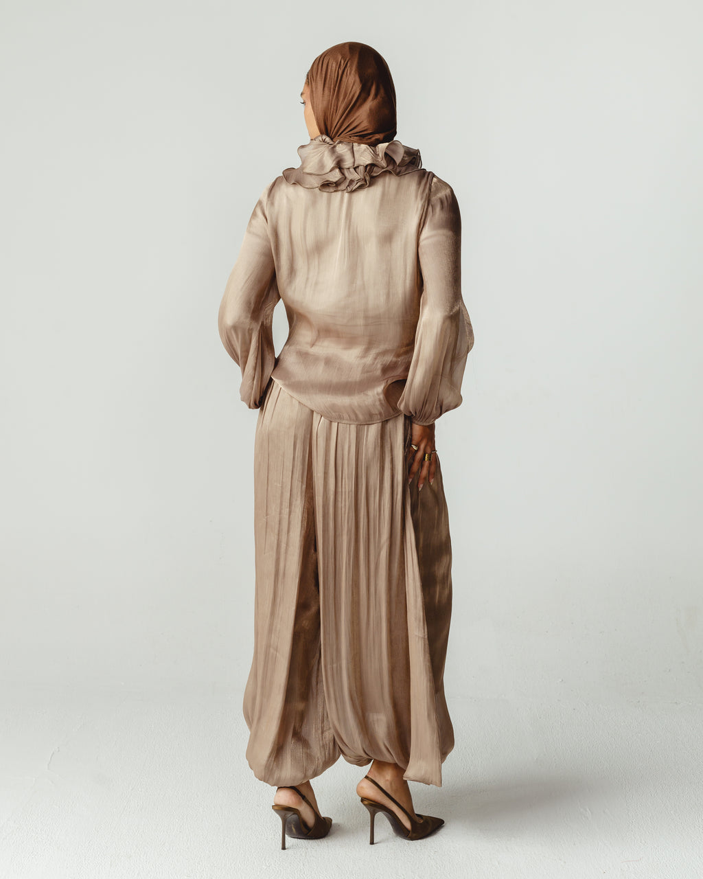 Ruffles Set Caffee