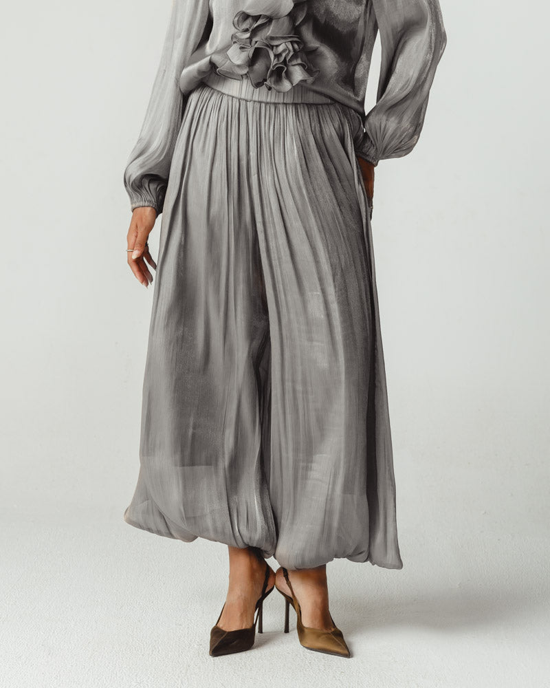 Ruffles Set in Silver