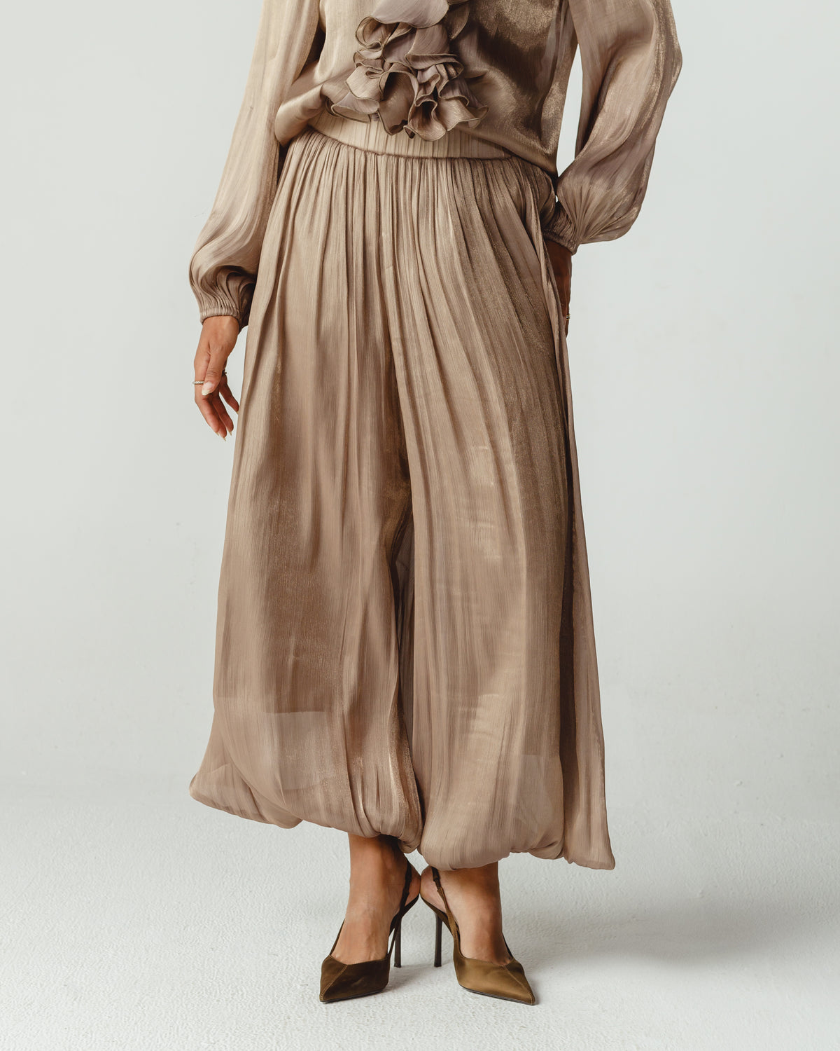 Ruffles Set Caffee