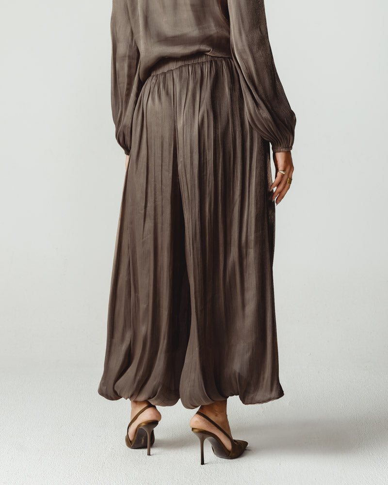 Ruffles Set Dark Brown