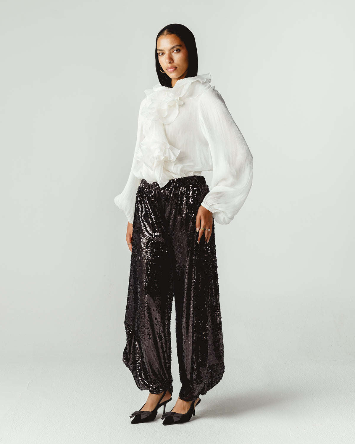 Ruffle Blouse