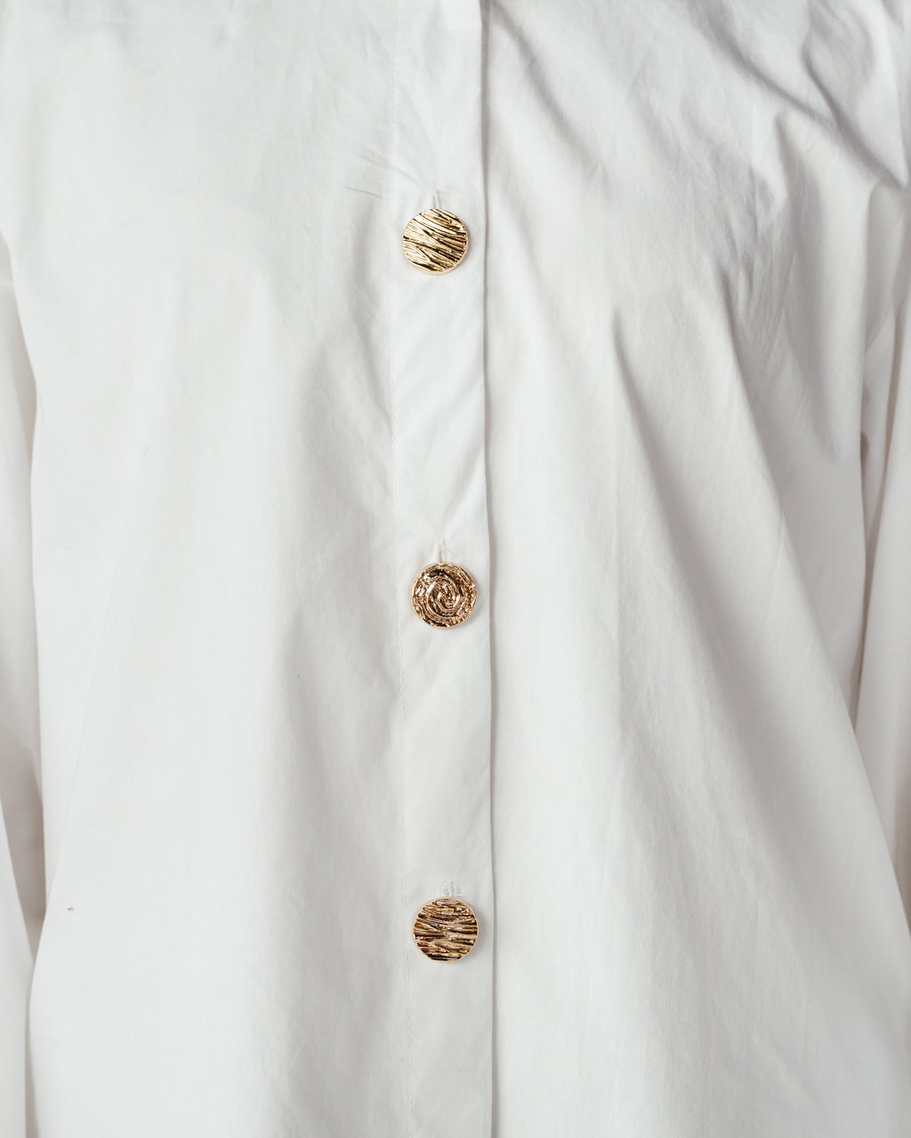 White Ballon Shirt