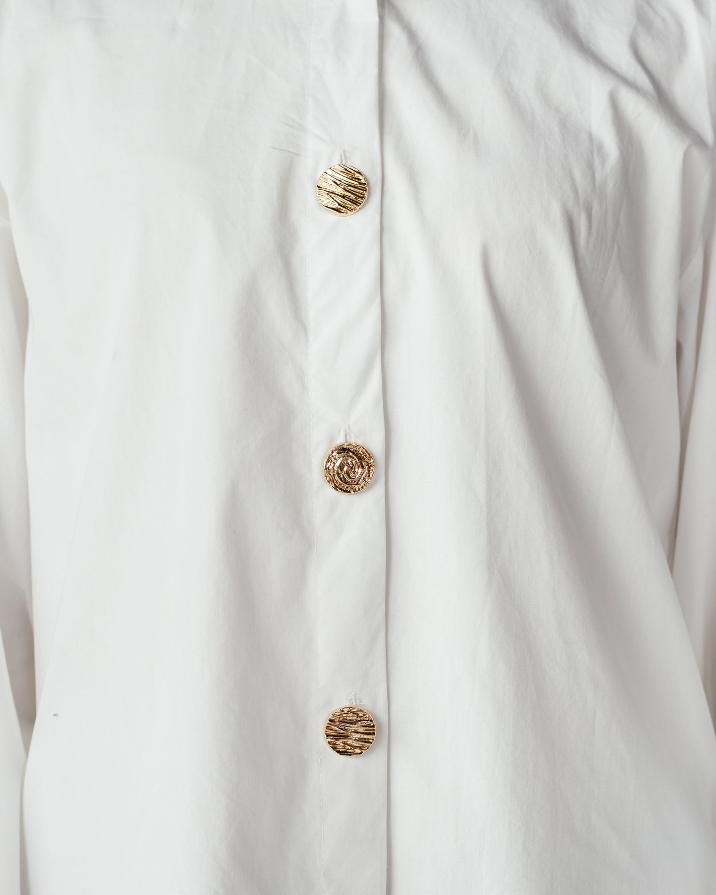 White Ballon Shirt