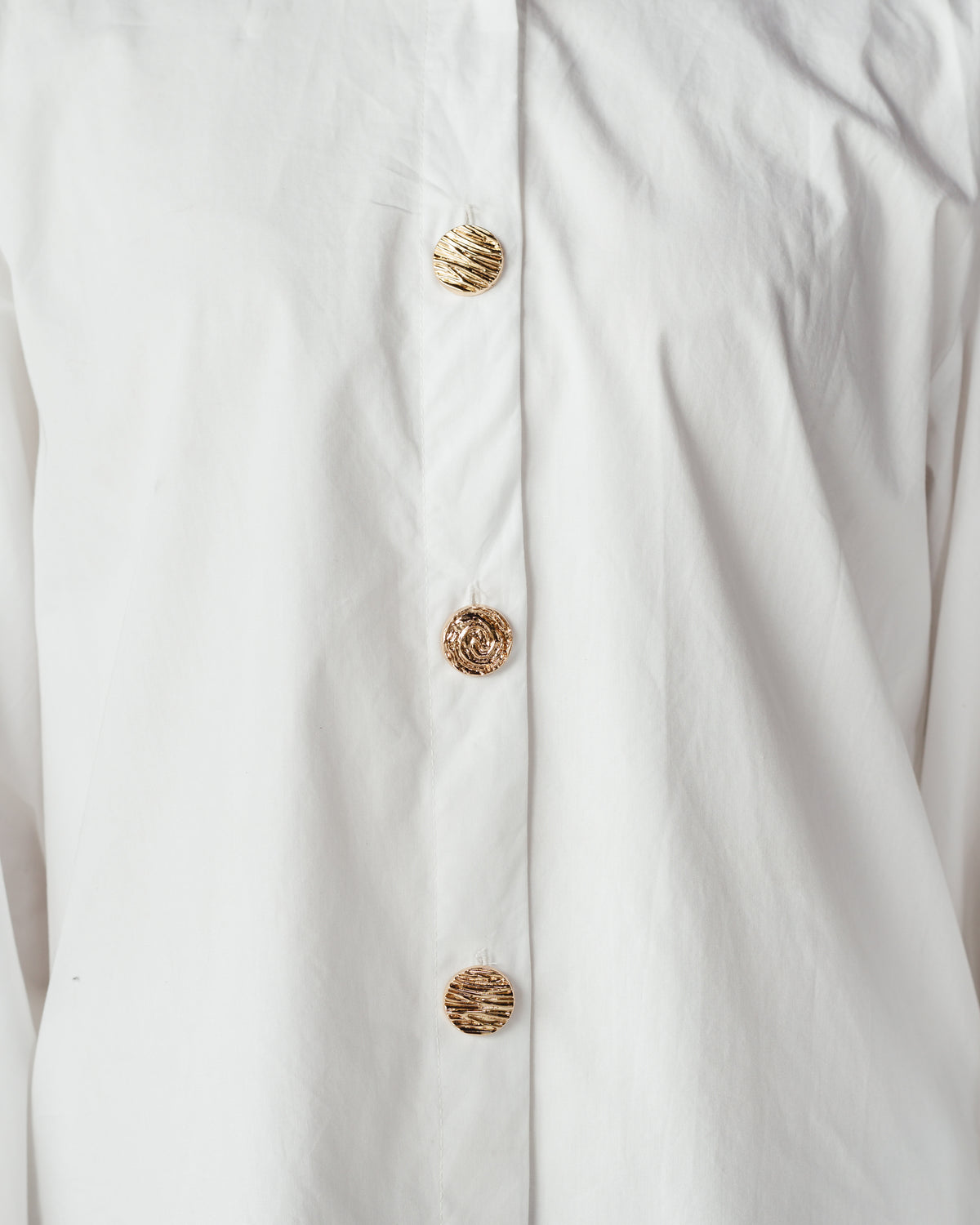 White Ballon Shirt