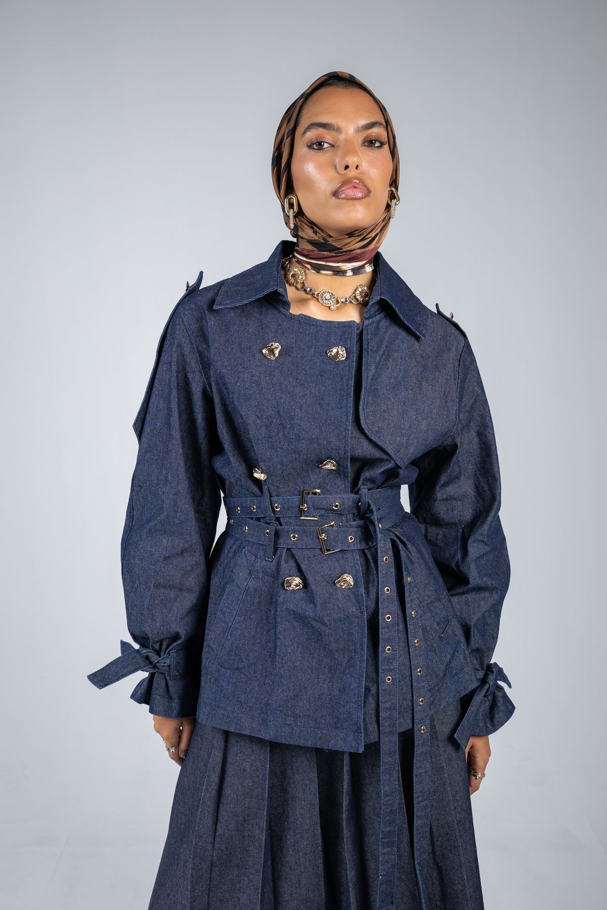 Skyline Trench Blue