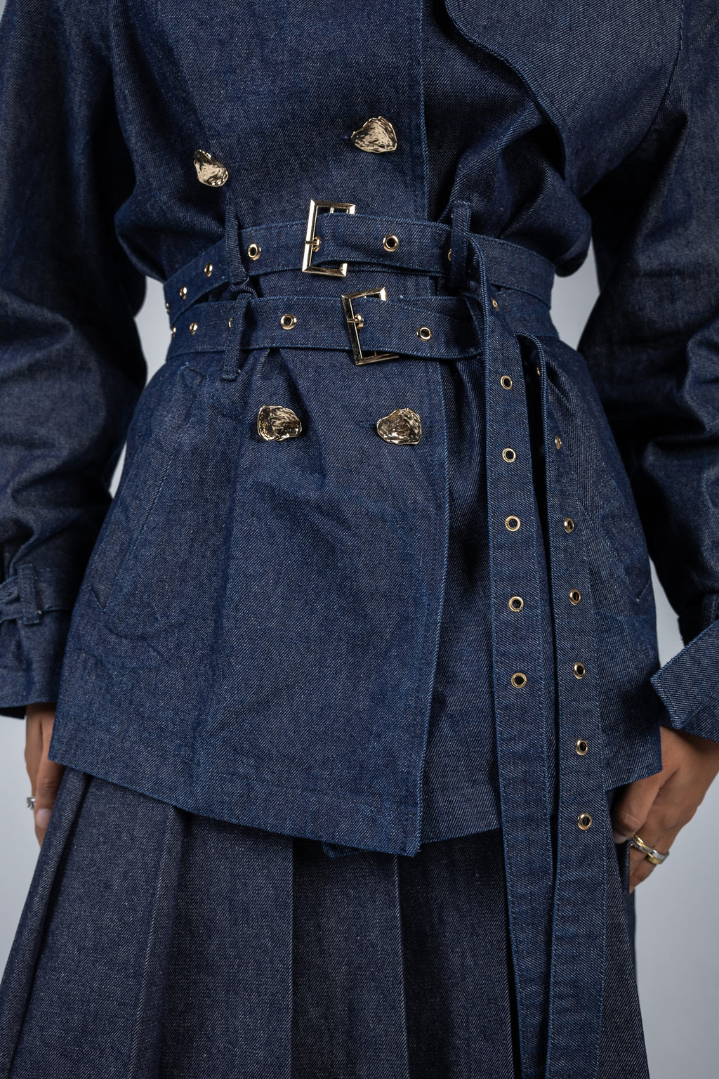 Skyline Trench Blue