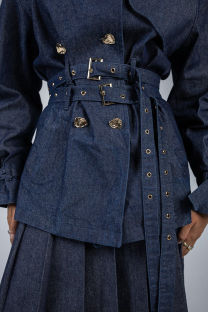 Skyline Trench Blue