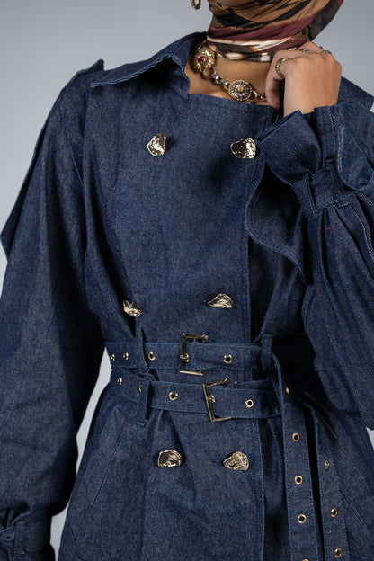 Skyline Trench Blue