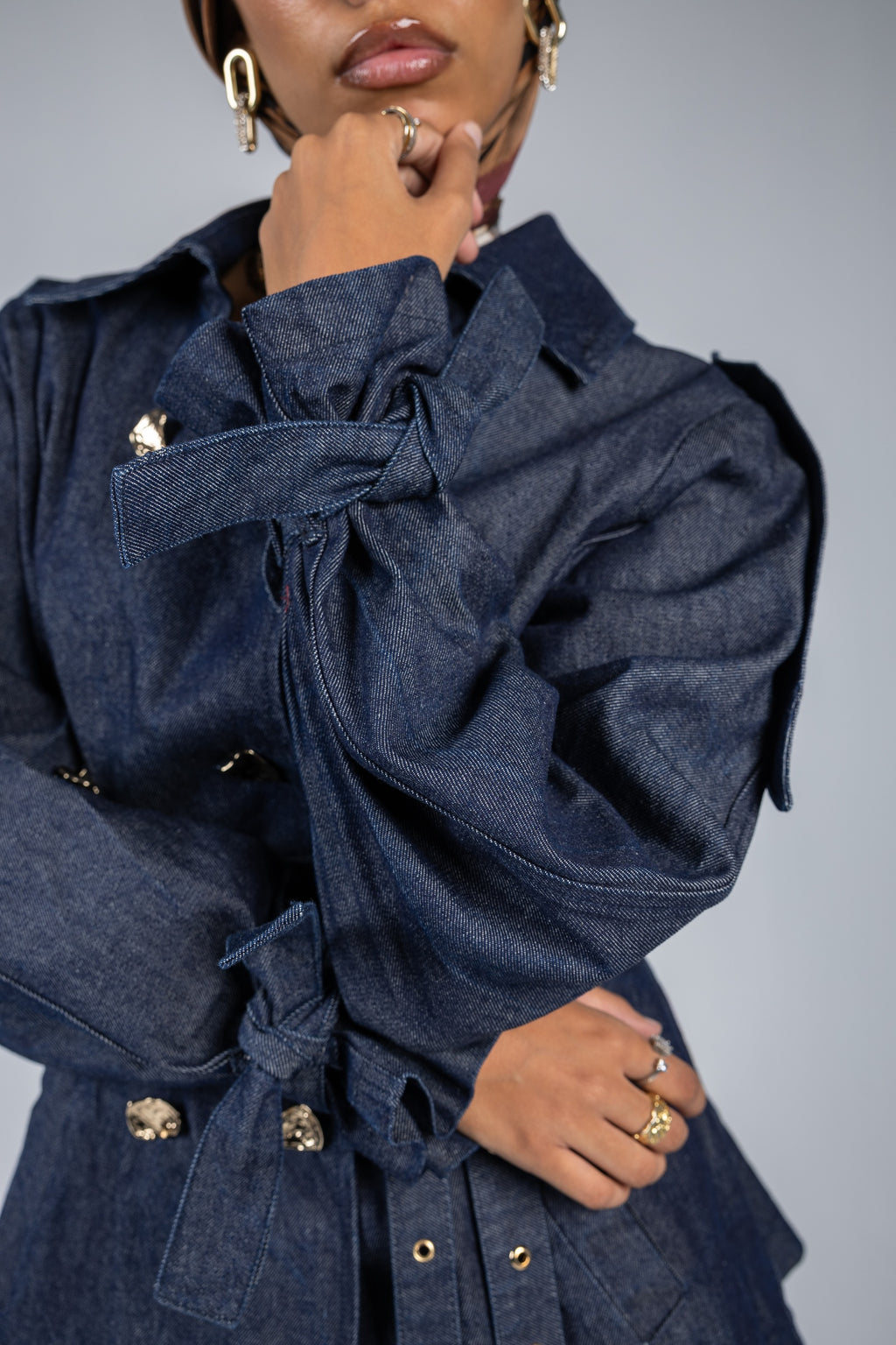Skyline Trench Blue