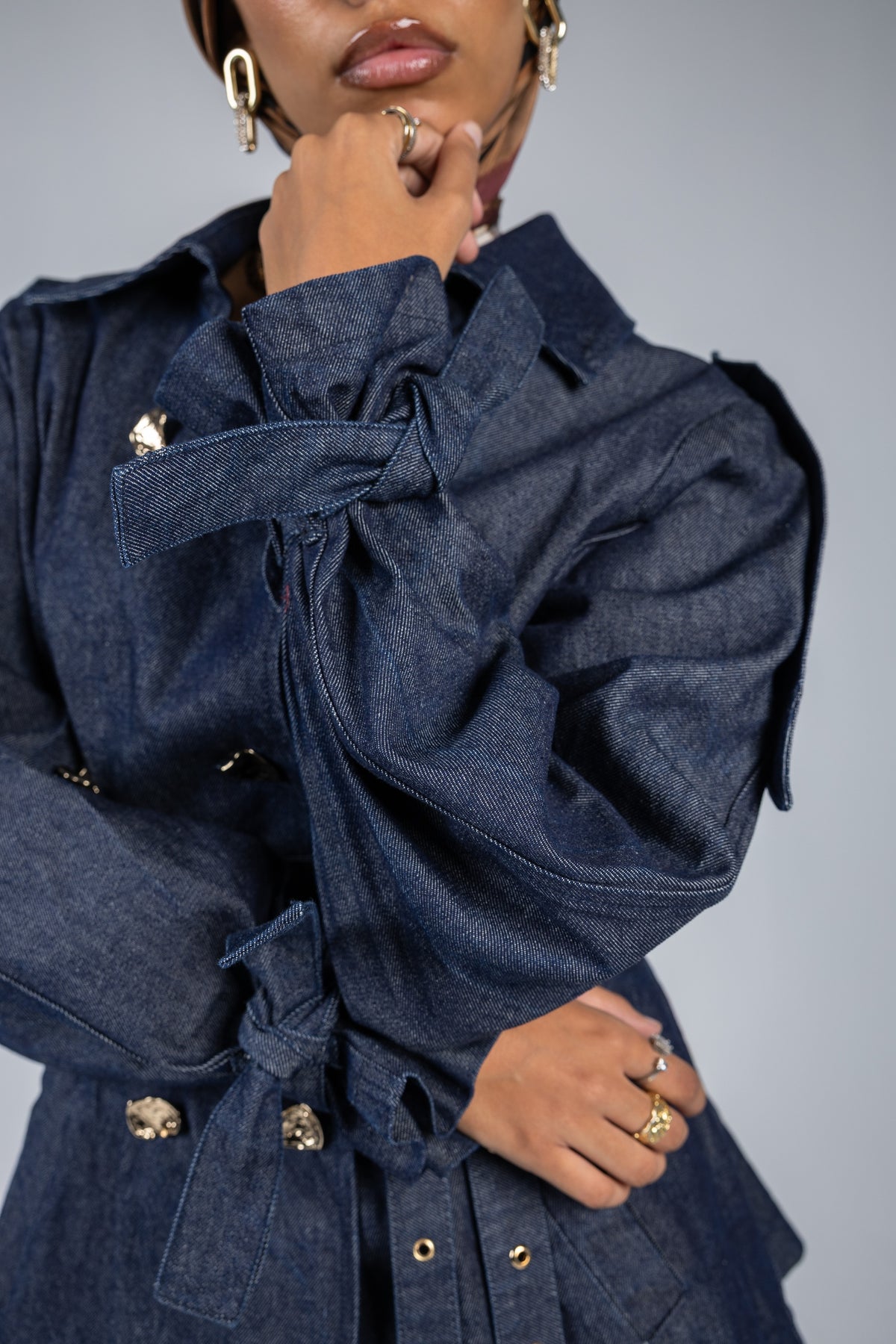 Skyline Trench Blue