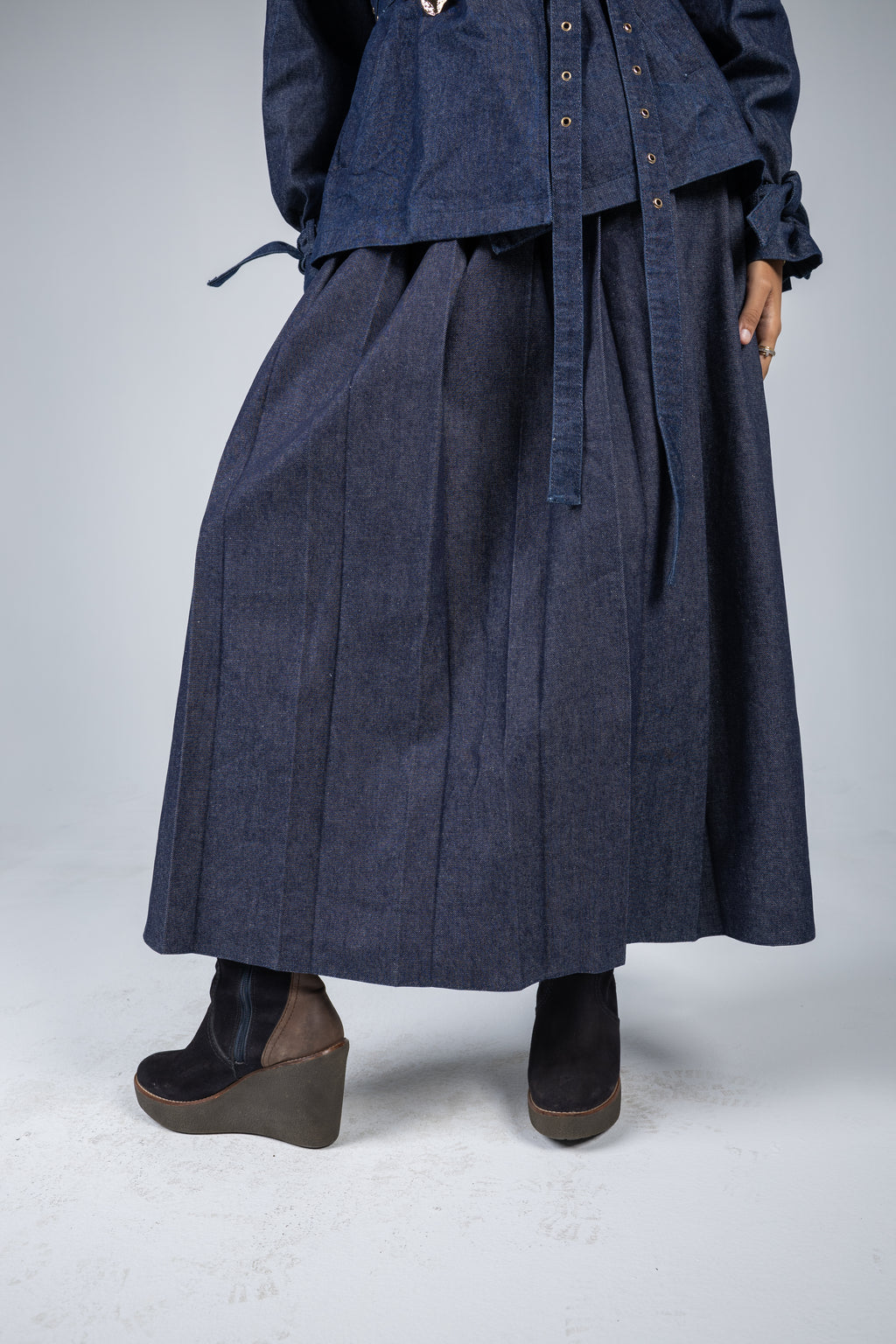 Skyline Skirt  Blue