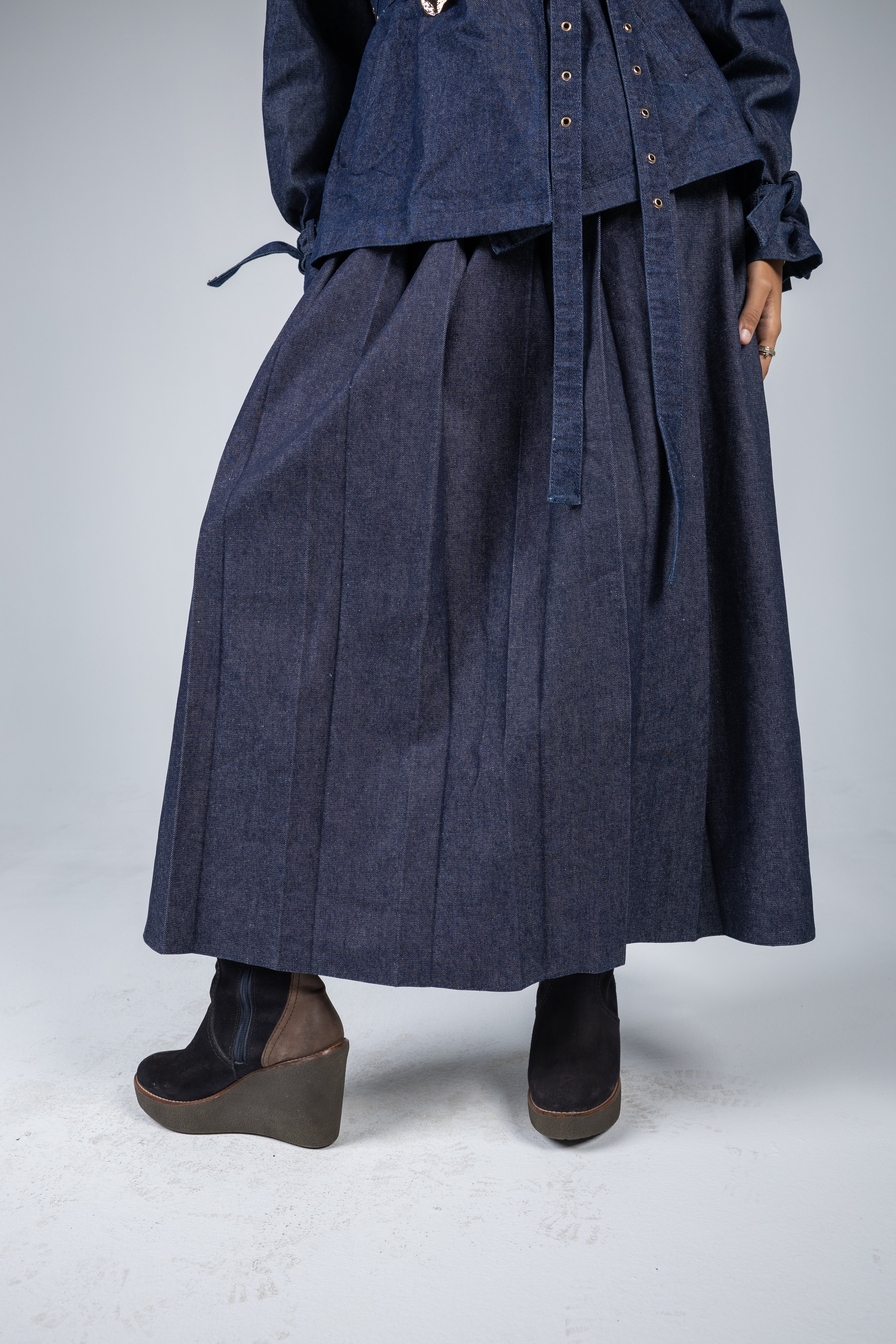 Skyline Skirt  Blue