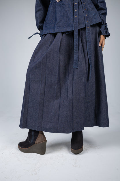 Skyline Skirt  Blue