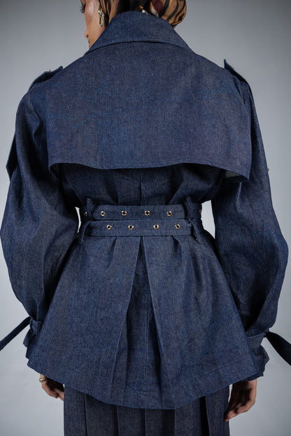 Skyline Trench Blue