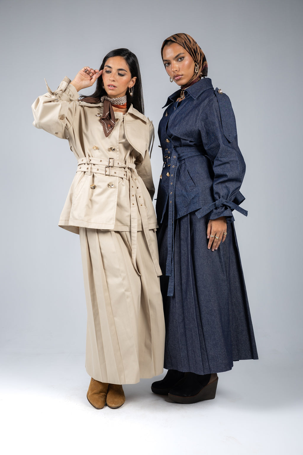 Skyline Trench Beige