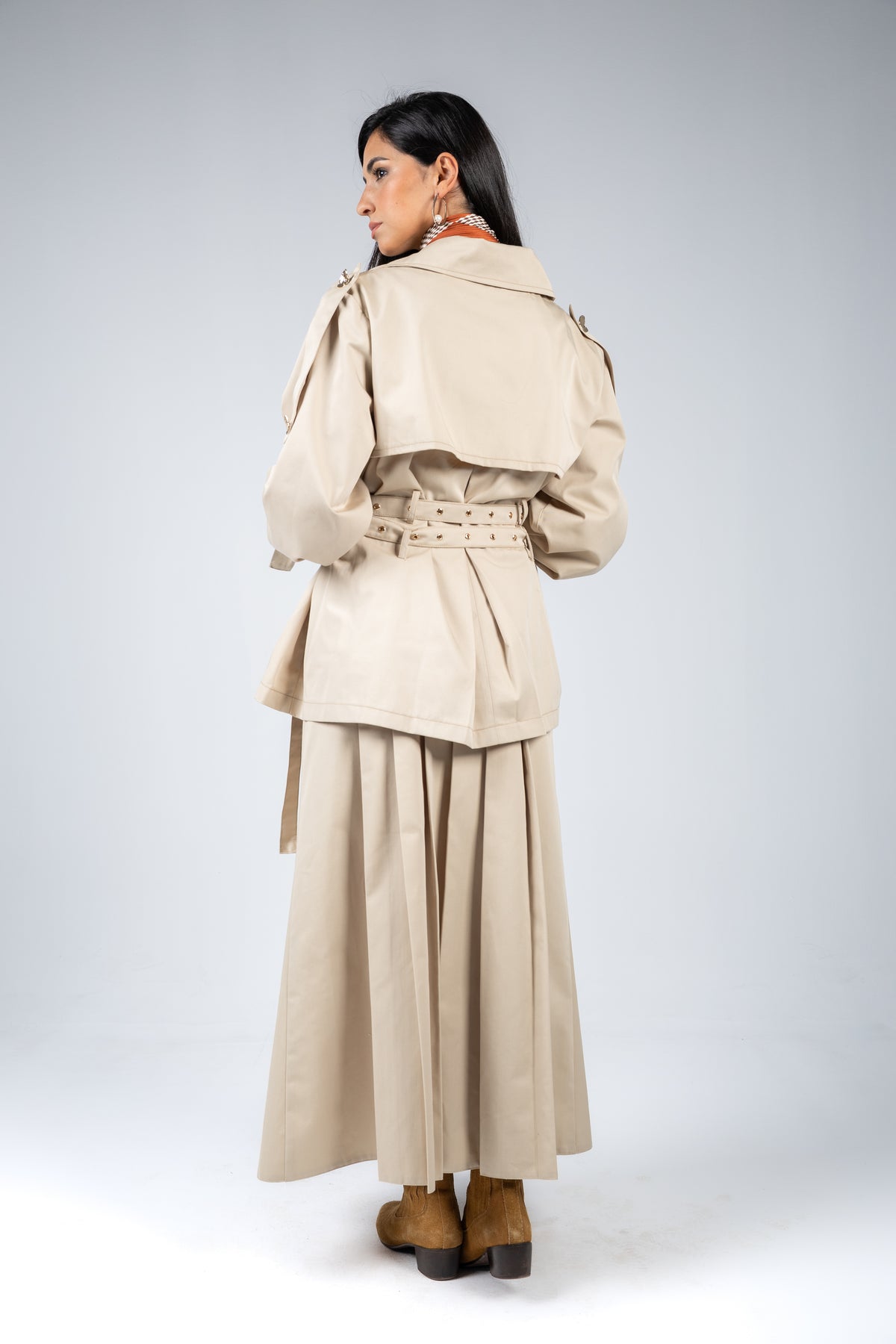 Skyline Skirt  Beige