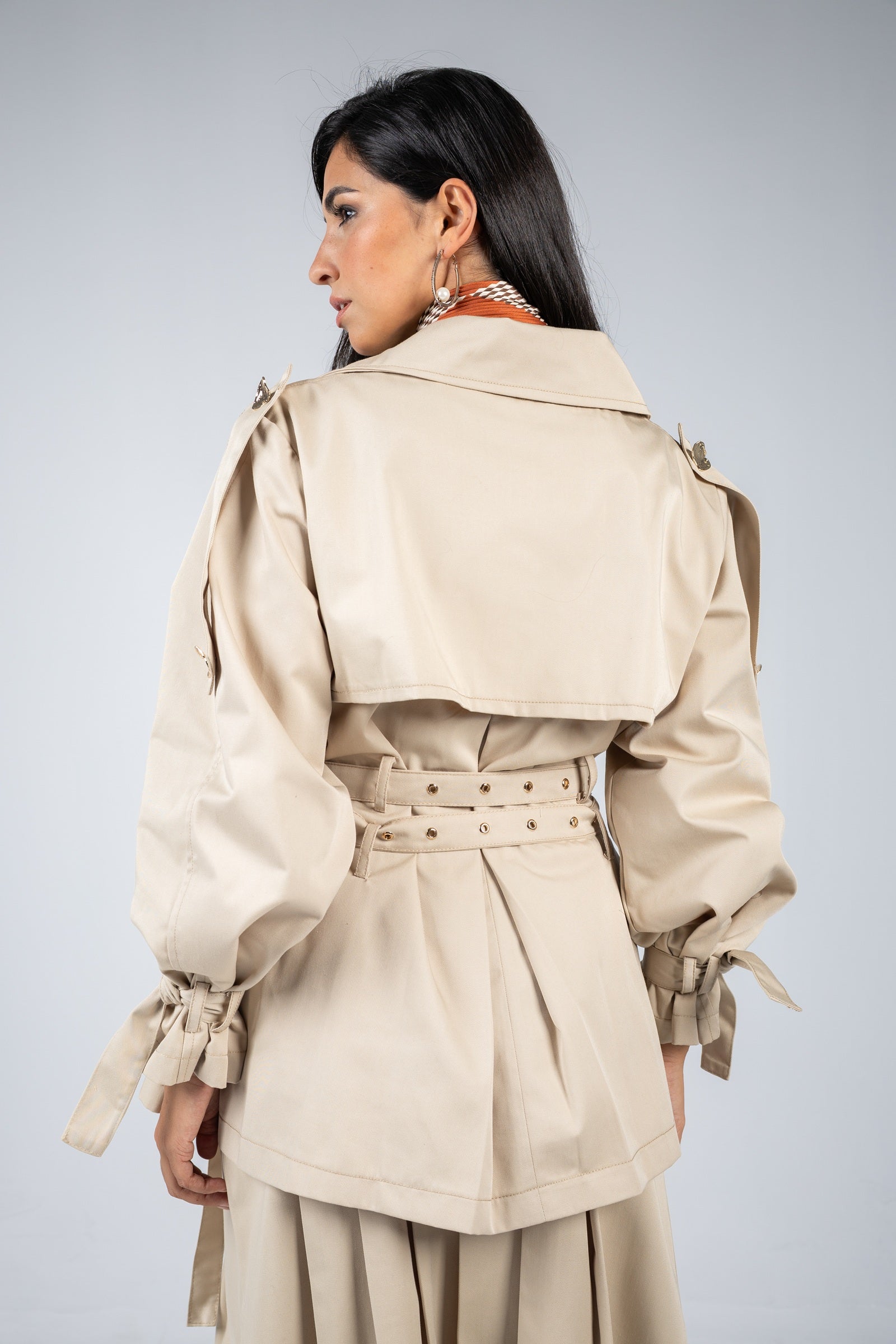 Skyline Trench Beige