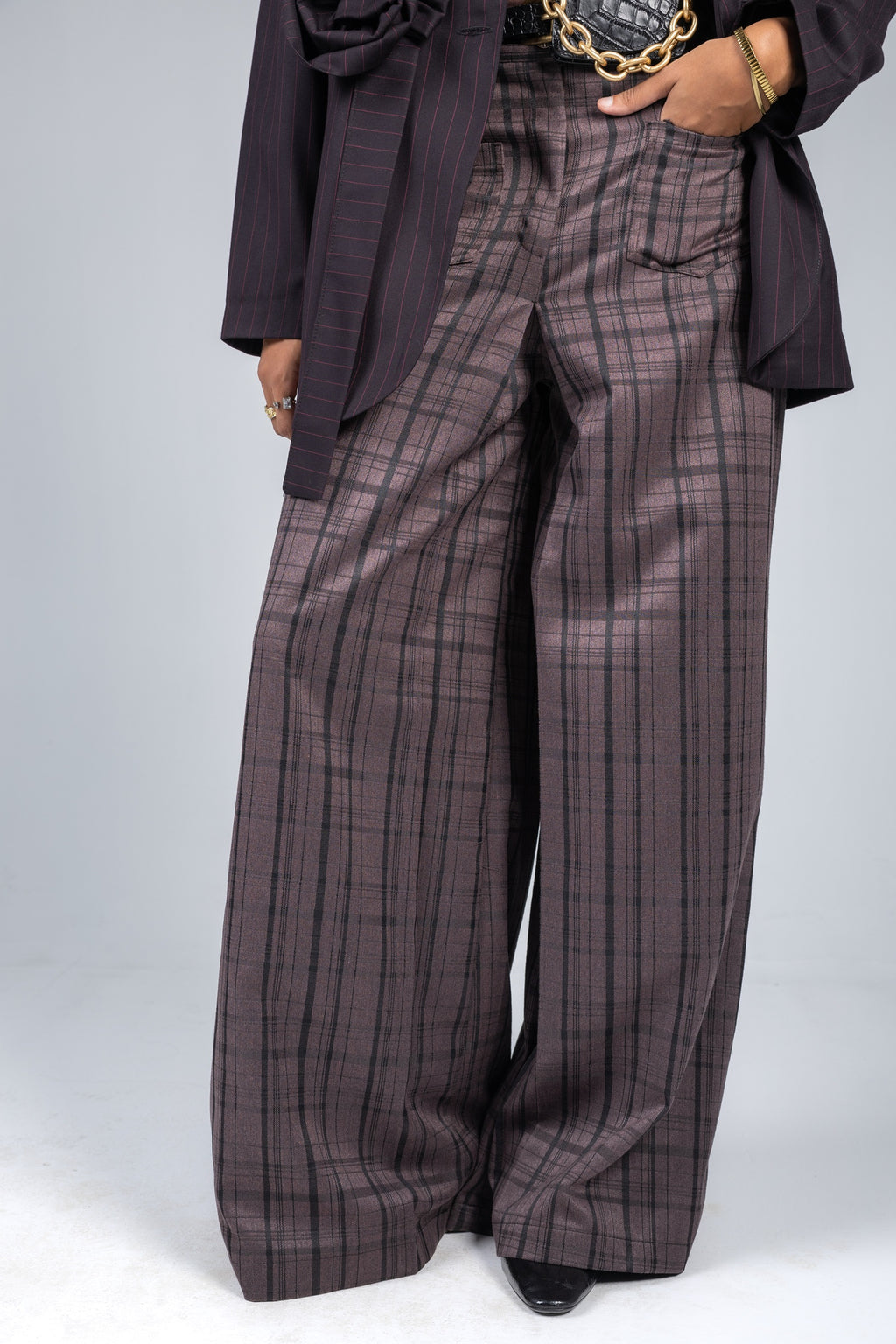Grid Pants