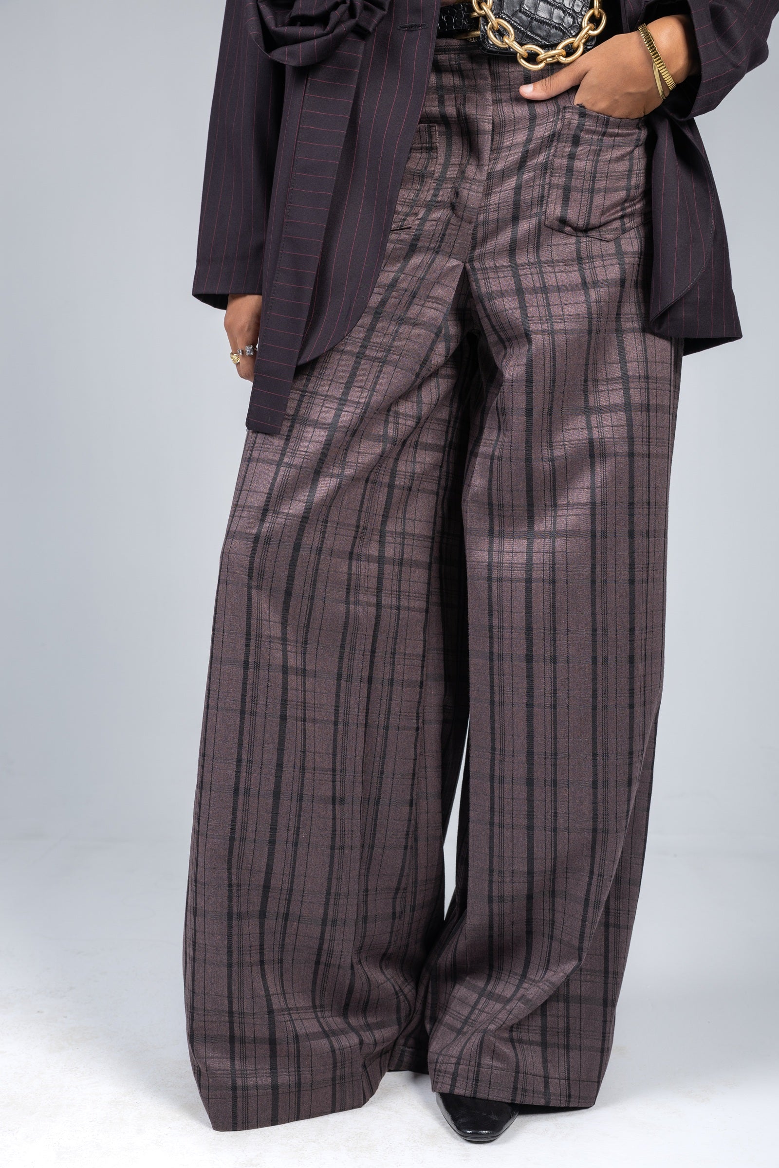 Grid Pants