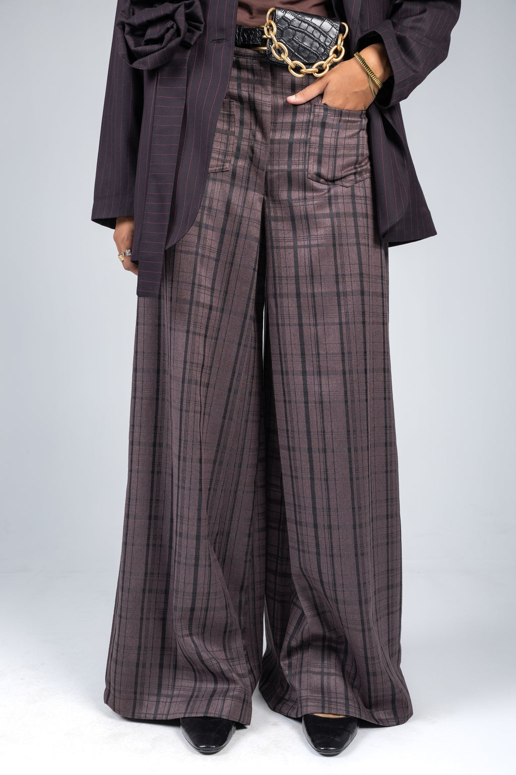 Grid Pants