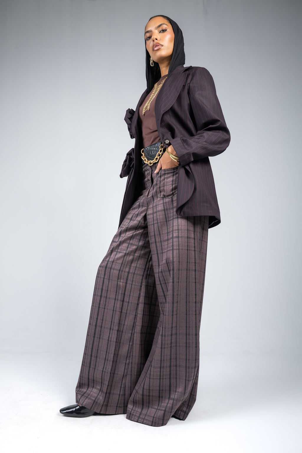 Grid Pants