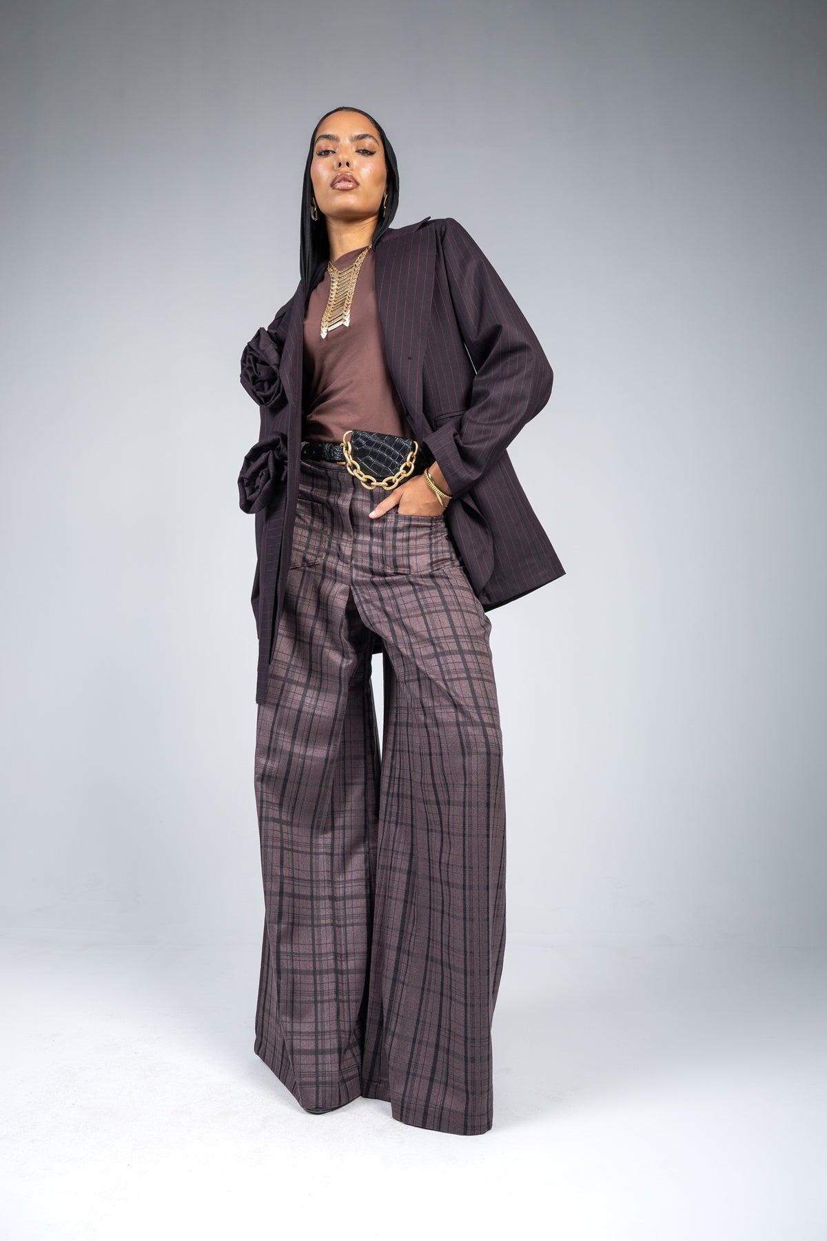 Grid Pants