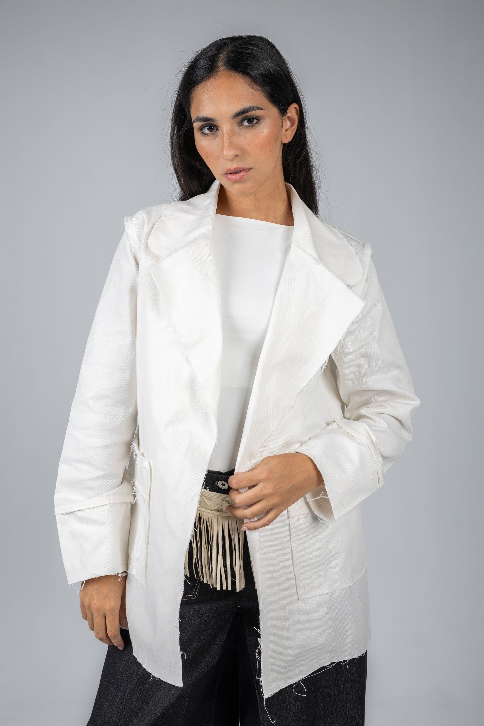Avenue Jacket White