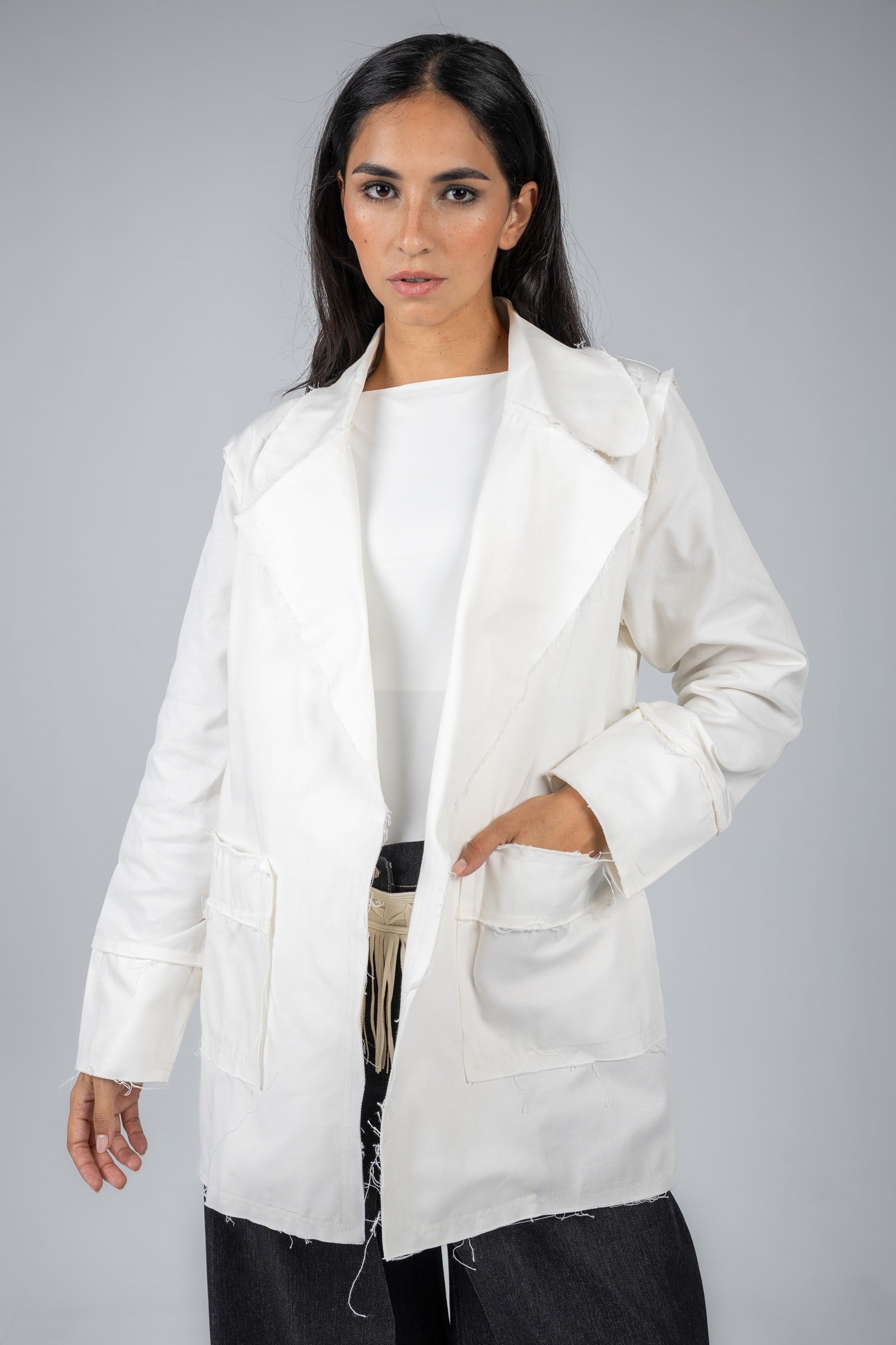 Avenue Jacket White