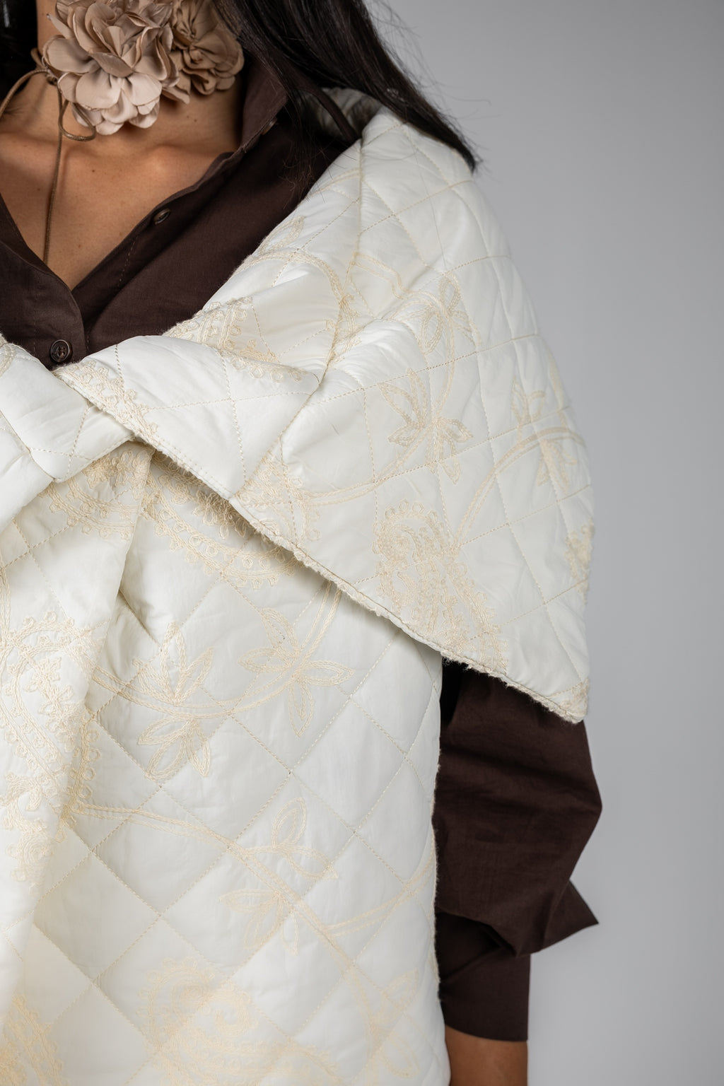 Brooklyn Vest Off-White