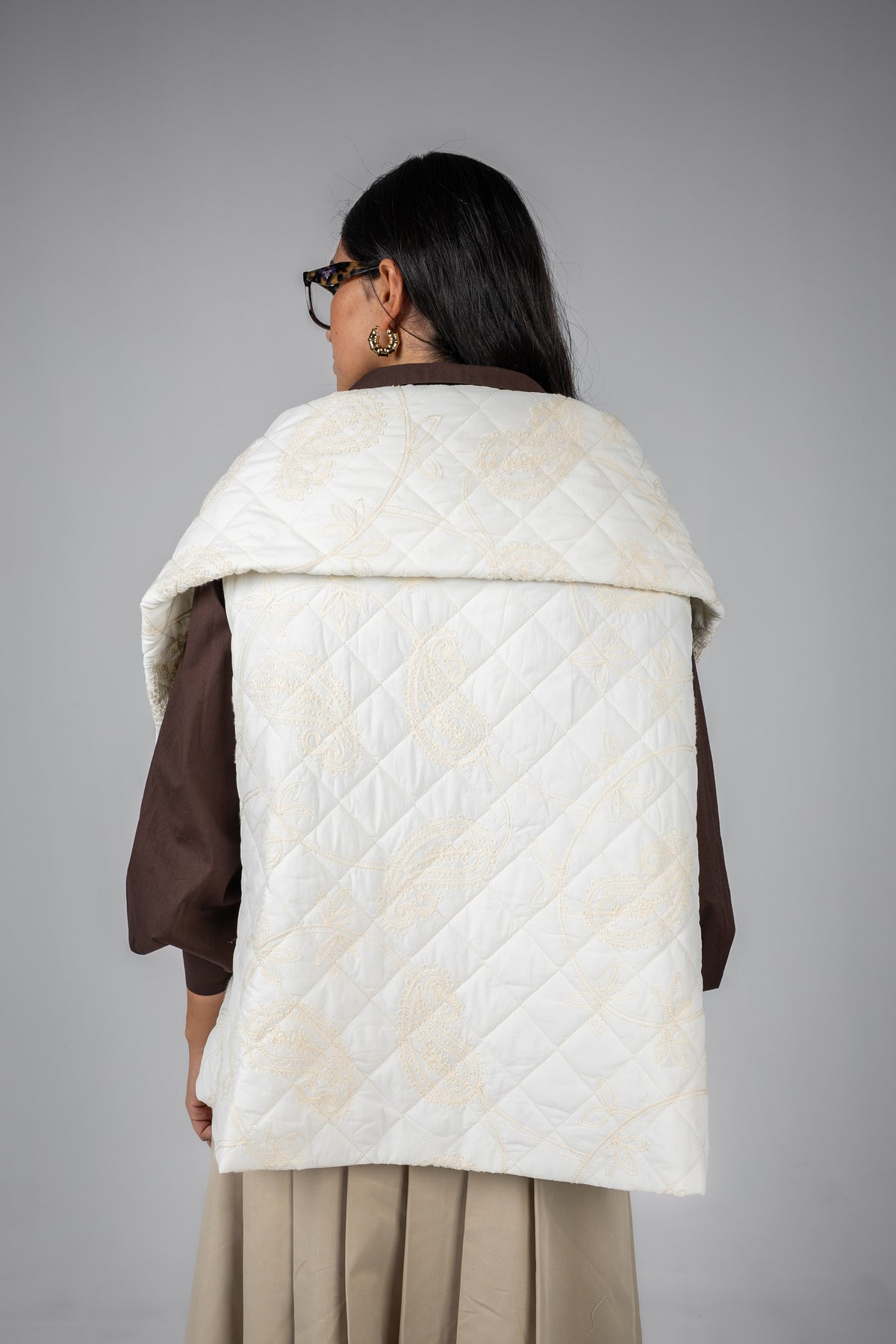 Brooklyn Vest Off-White