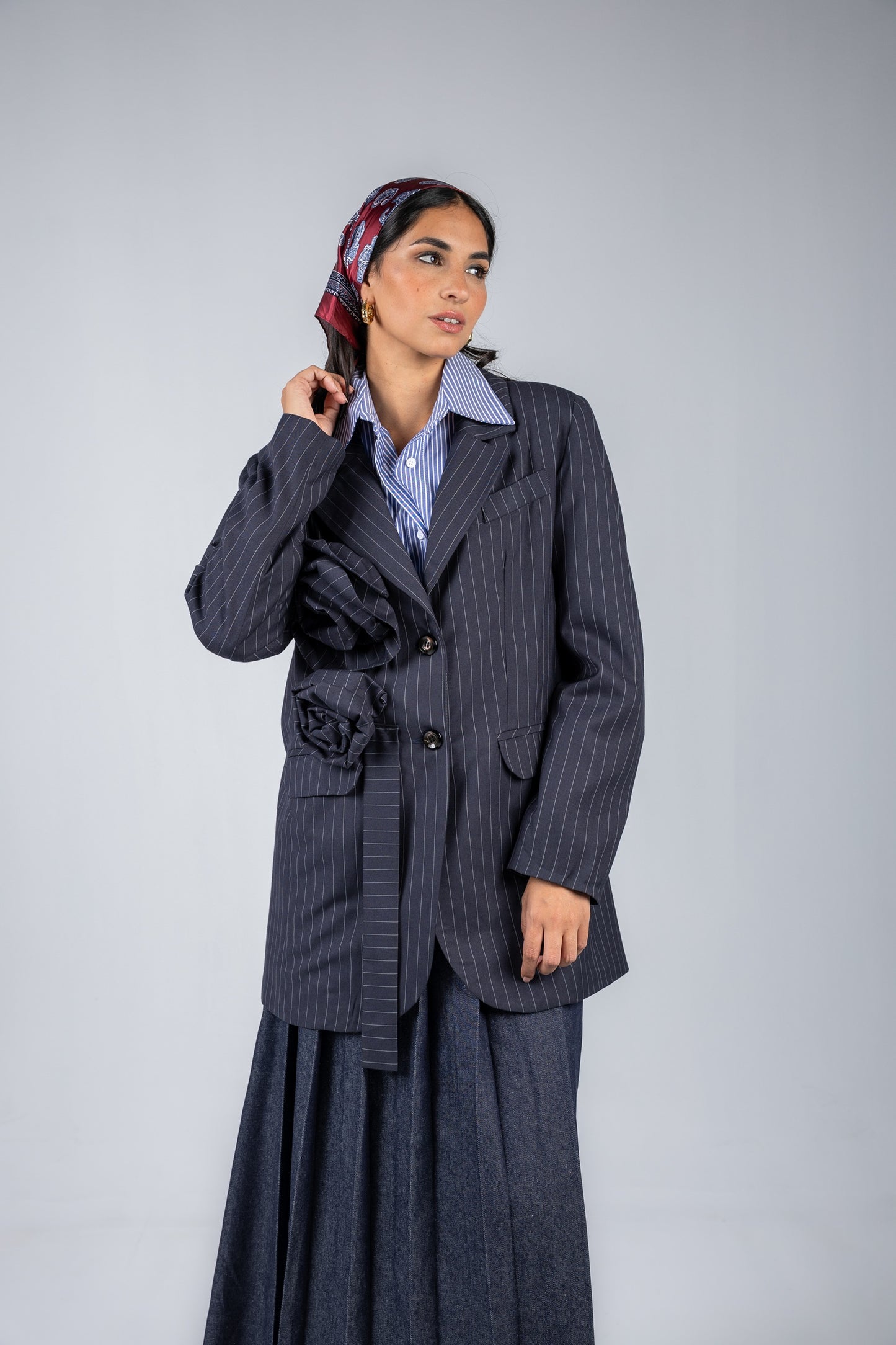 Empire Blazer Gray