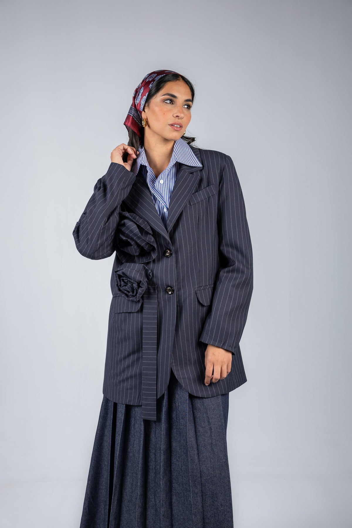 Empire Blazer Gray