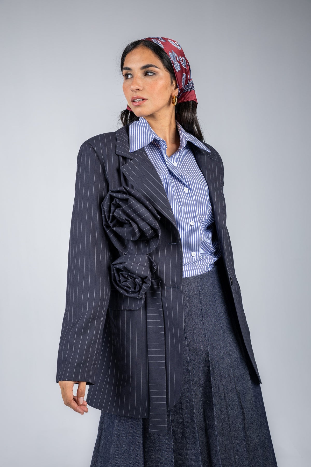 Empire Blazer Gray