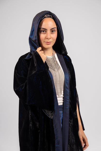Anoud Kaftan -Black in Blue
