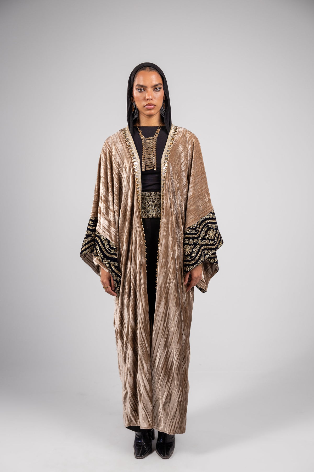 Hajr Kaftan -Gold